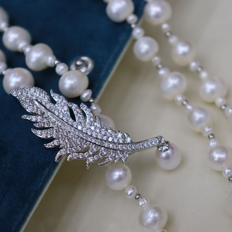Freshwater Pearl Baroque Necklace 9-17mm