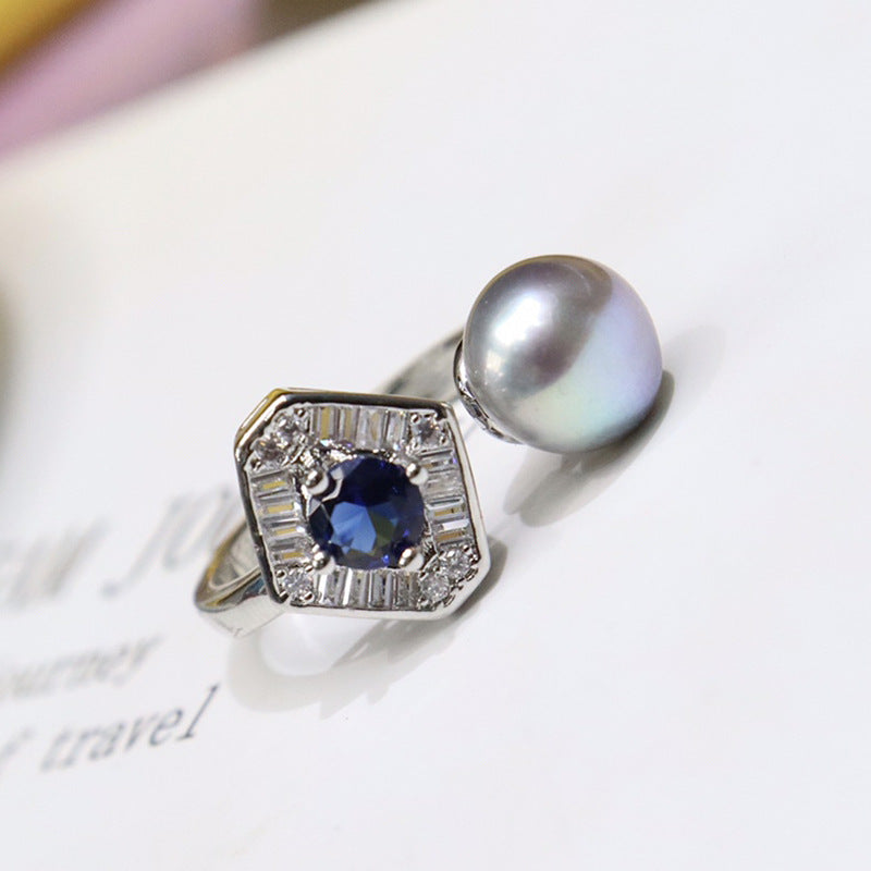 Freshwater Pearl Ring 8-9 / 11-12mm