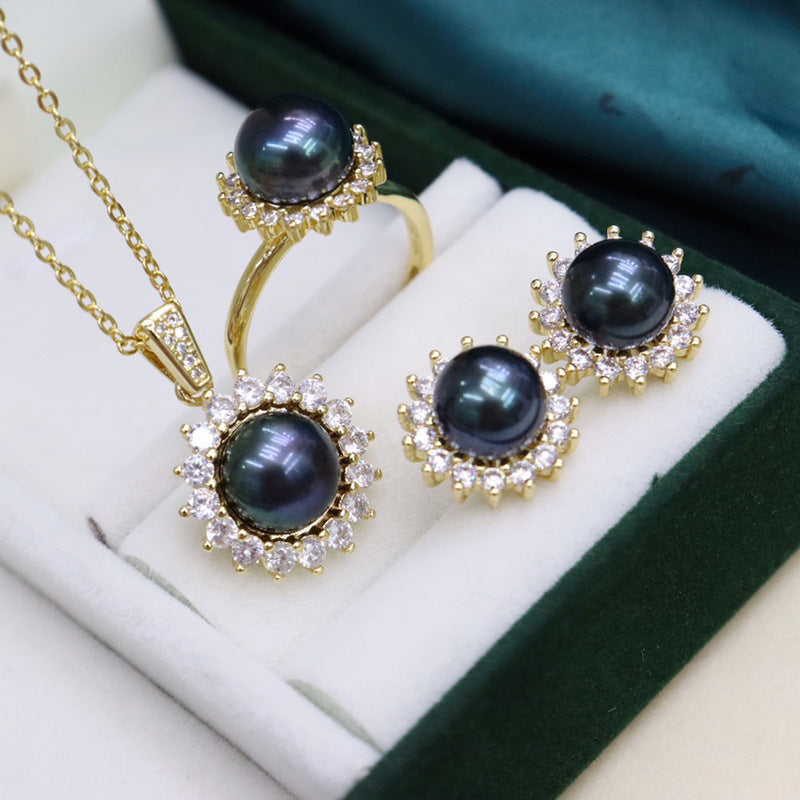 Freshwater Pearl Fashion Three Piece Set
