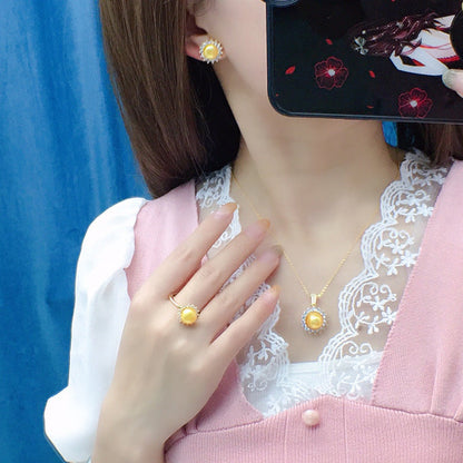 Freshwater Pearl Fashion Three Piece Set