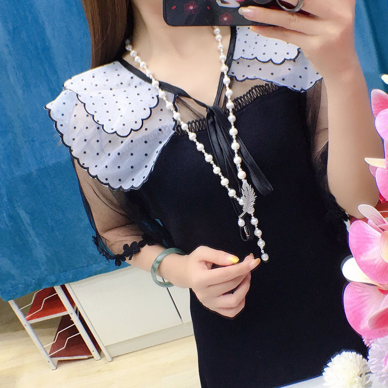 Freshwater Pearl Baroque Necklace 9-17mm