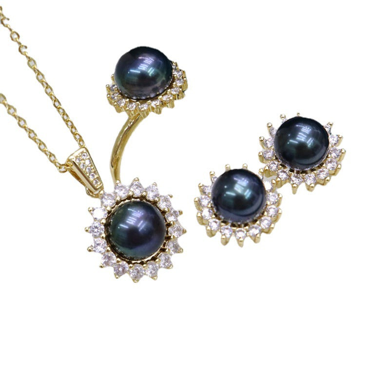Freshwater Pearl Fashion Three Piece Set