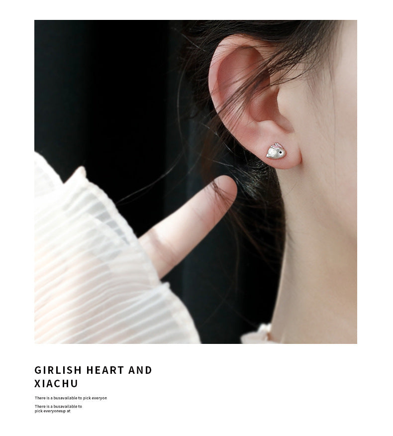Rabbit Stud Earrings