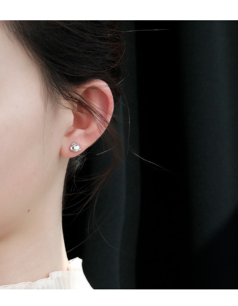 Rabbit Stud Earrings