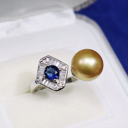 Freshwater Pearl Ring 8-9 / 11-12mm