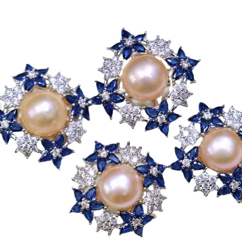 Full starry freshwater pearl set 8-9mm