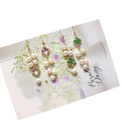 Natural freshwater pearl earrings 5-6mm