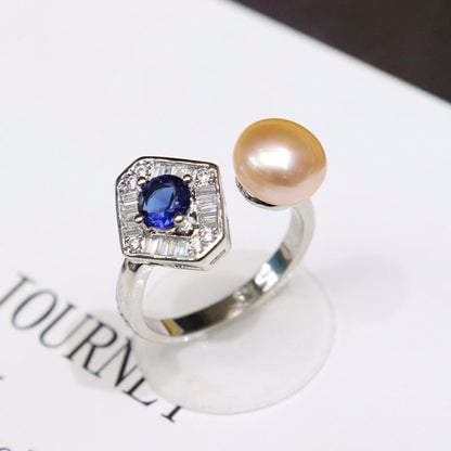 Freshwater Pearl Ring 8-9 / 11-12mm
