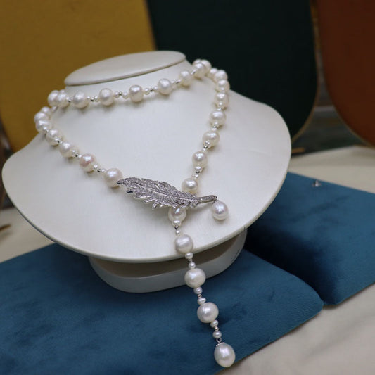 Freshwater Pearl Baroque Necklace 9-17mm