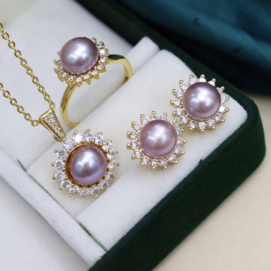 Freshwater Pearl Fashion Three Piece Set